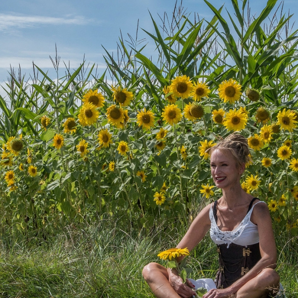 006 People Sonnenblumen